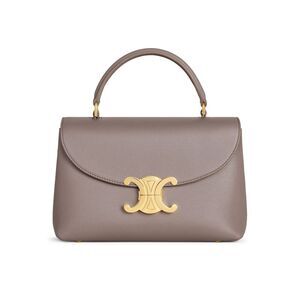 Celine Women Nino Teen Soft Bag In Grained Calfskin